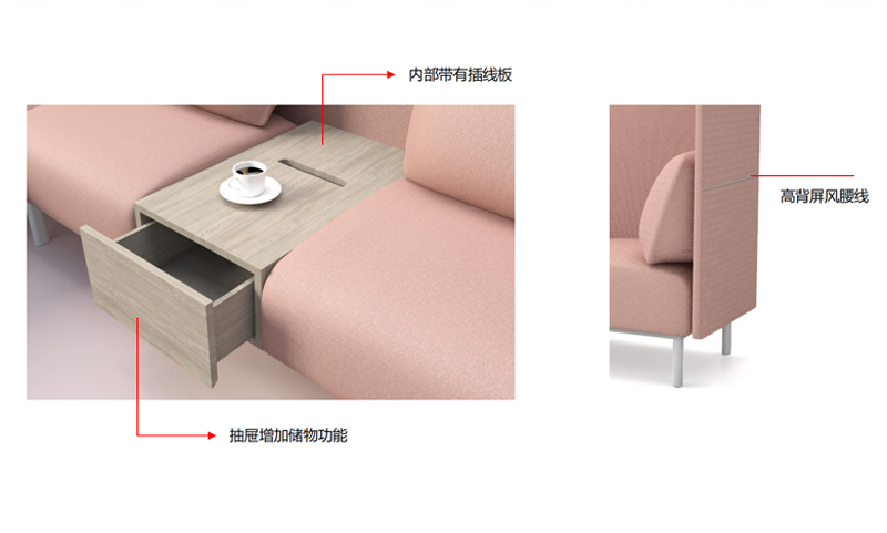 靈(ling)訢係(xi)列辦公(gong)沙髮細節圖