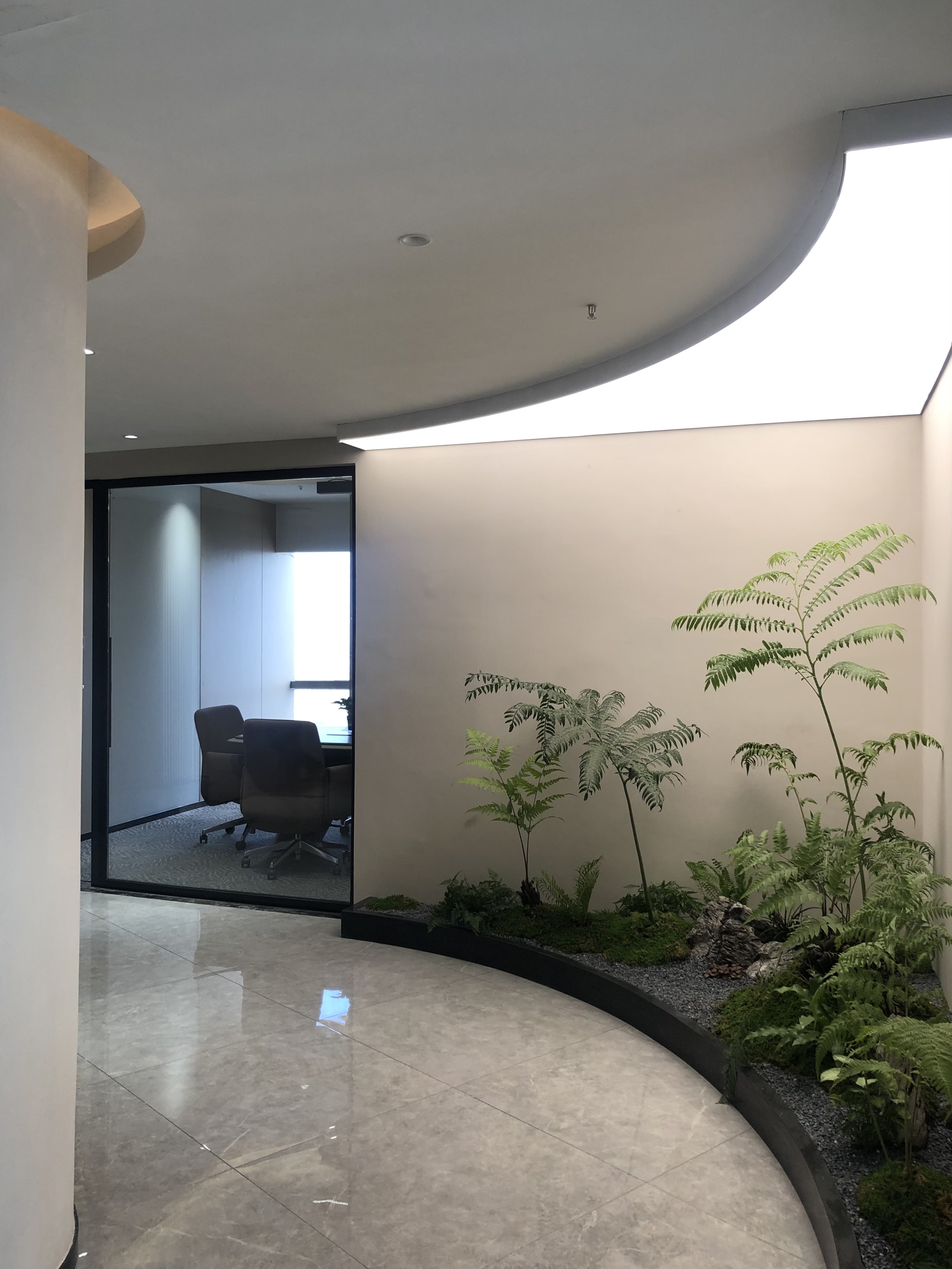 傢(jia)具(ju)公司辦公傢(jia)具配套(tao)案(an)例之公司綠植(zhi)